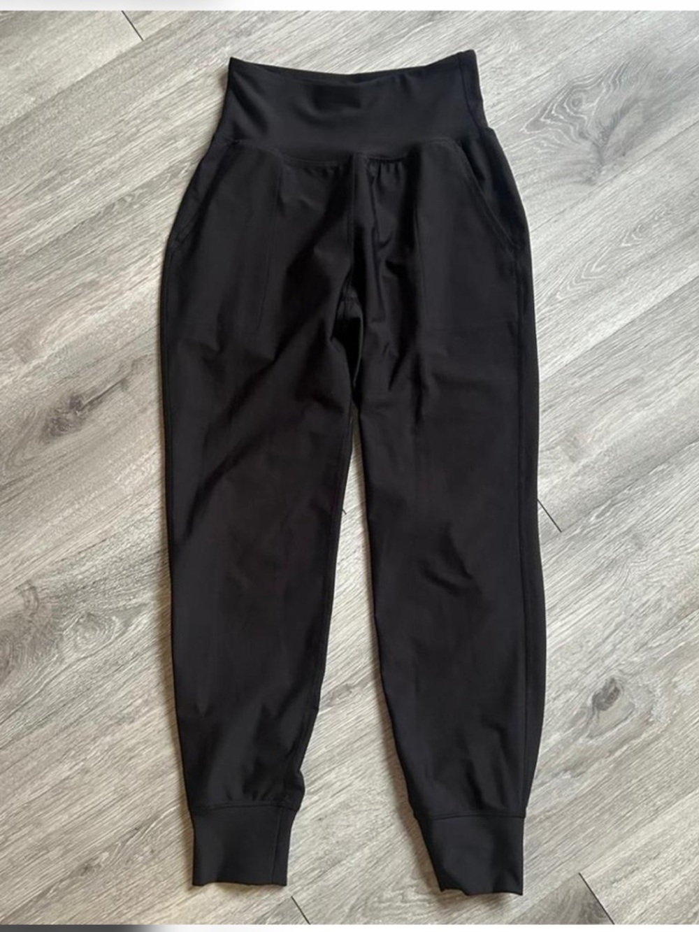 Old Navy Black High-Waist Jogger Track Pants
